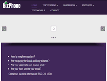 Tablet Screenshot of bizphone.info